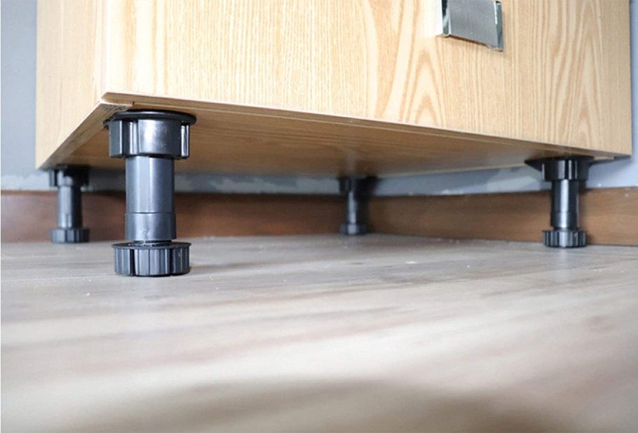 N0020-100 опора мебельная малая 100x50мм, бронза латунь