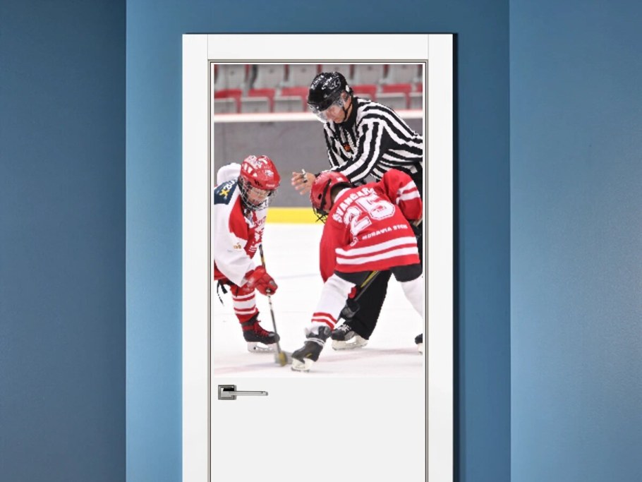 Полка в хоккейном стиле
