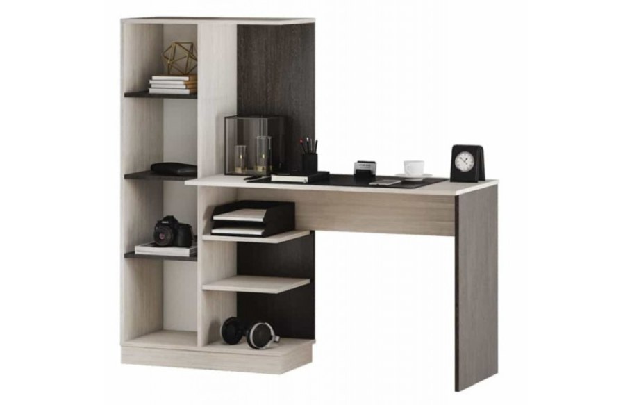 Стол компьютерный Бейсик венге/лоредо