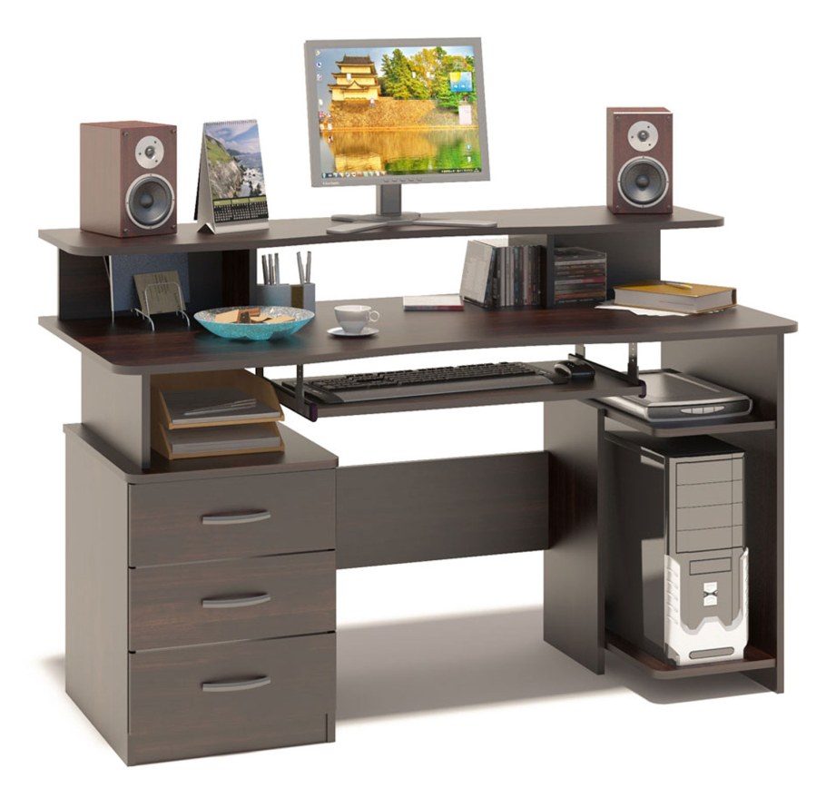 Стол компьютерный прямой