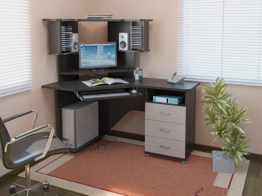 Стол компьютерный ВАСКО кс2016м