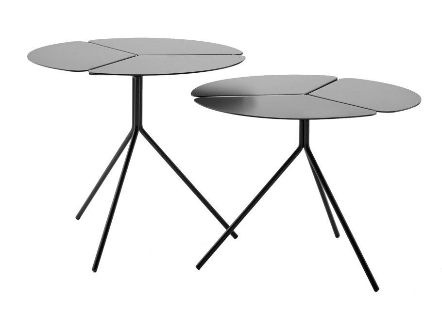 Итальянский круглый стол с деревянной столешницей