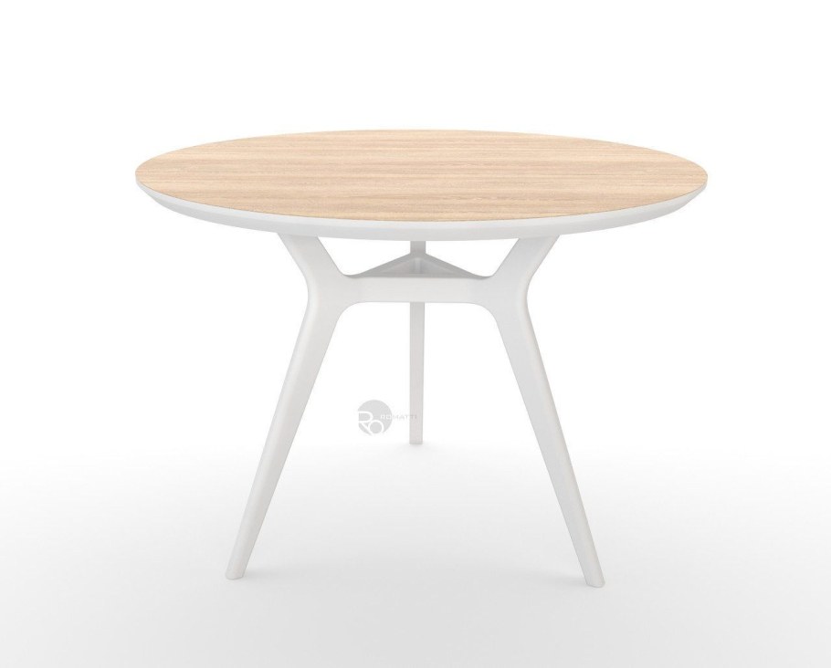 Обеденный стол Dorian с золотым основанием