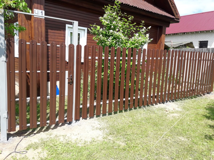 Штакетник 3д металлопрофиль