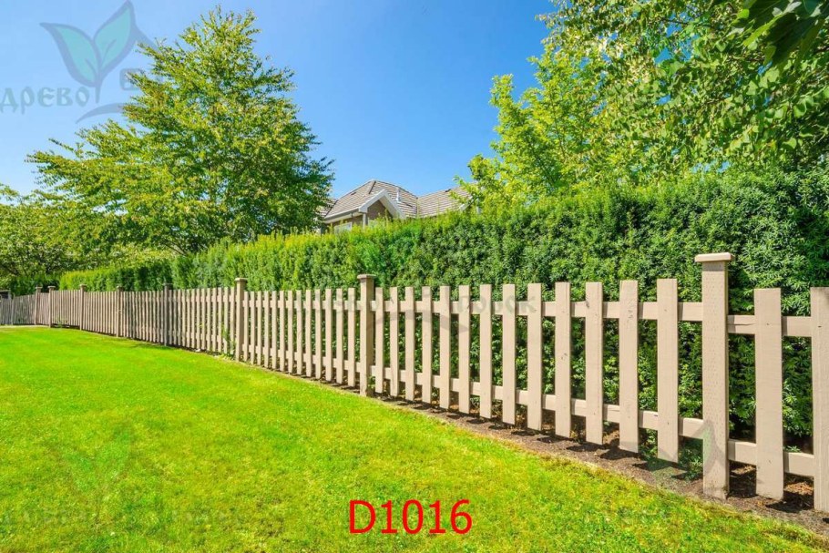 Забор на дачном участке