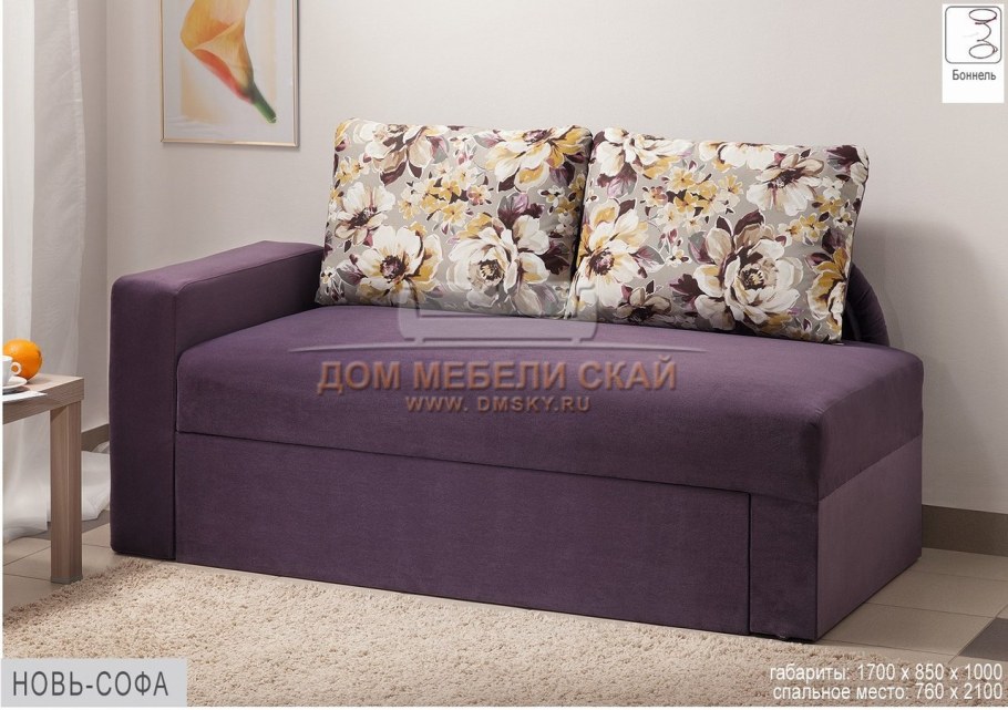 Тахта угловая "Конкордия - 02" (100,120,140 см.)