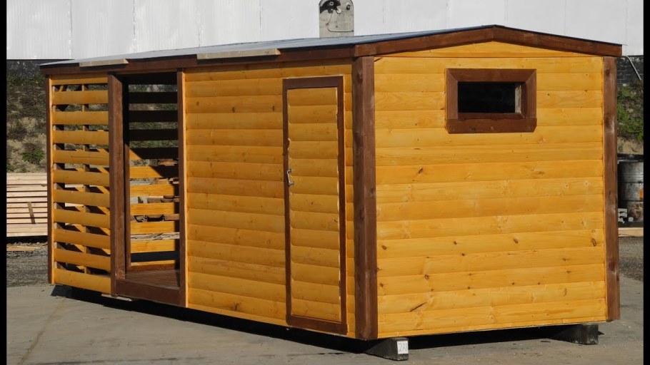 Хозблок 5х4 односкатной