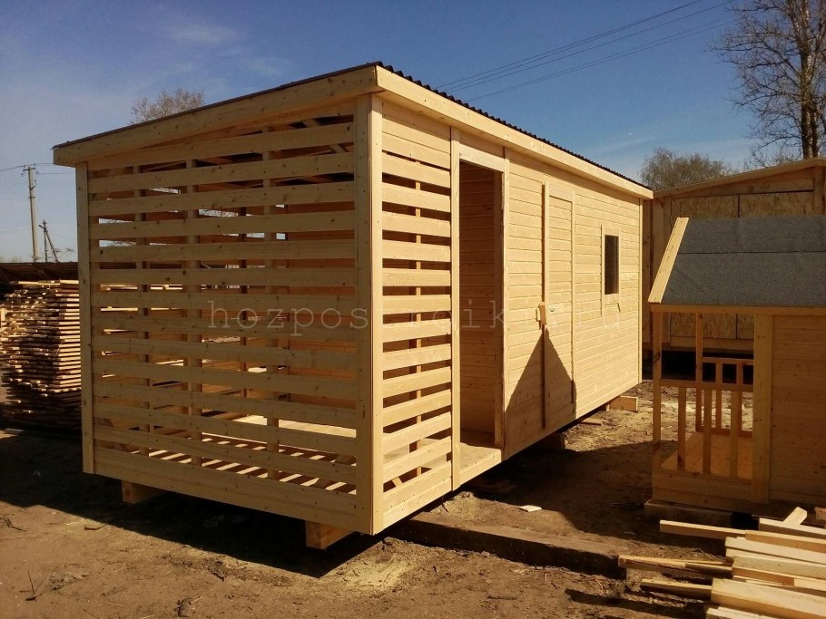 Бытовка / хозблок / сарай / дровник