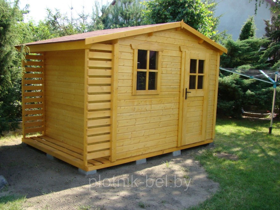 Хозблок 5х4 односкатной