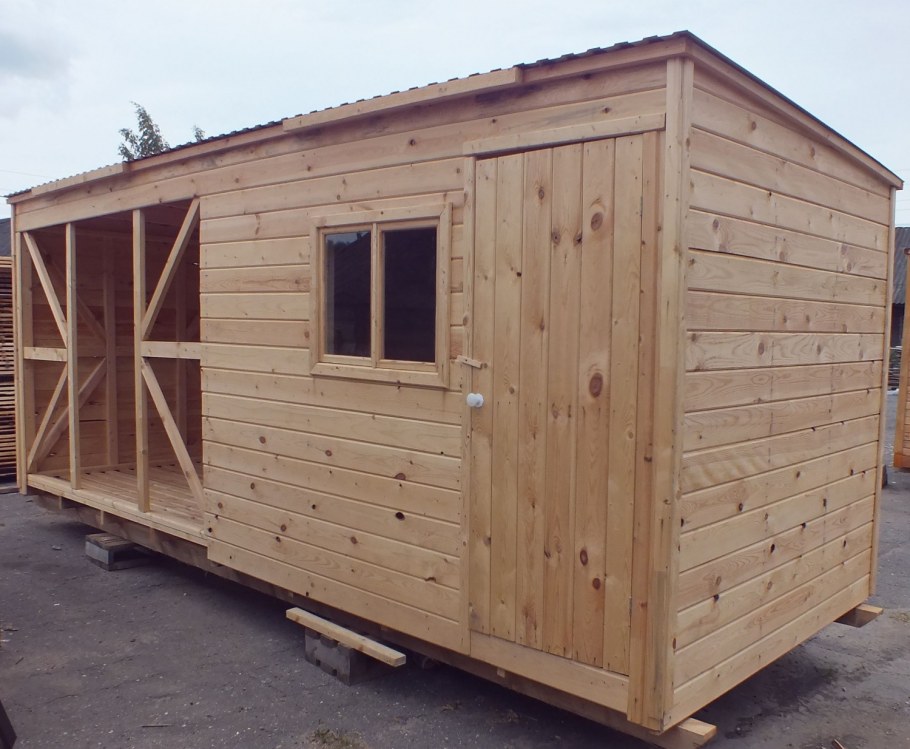 Сарай каркасник 4х6