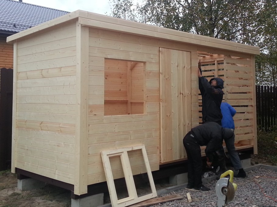 Дровяник Скандинавия