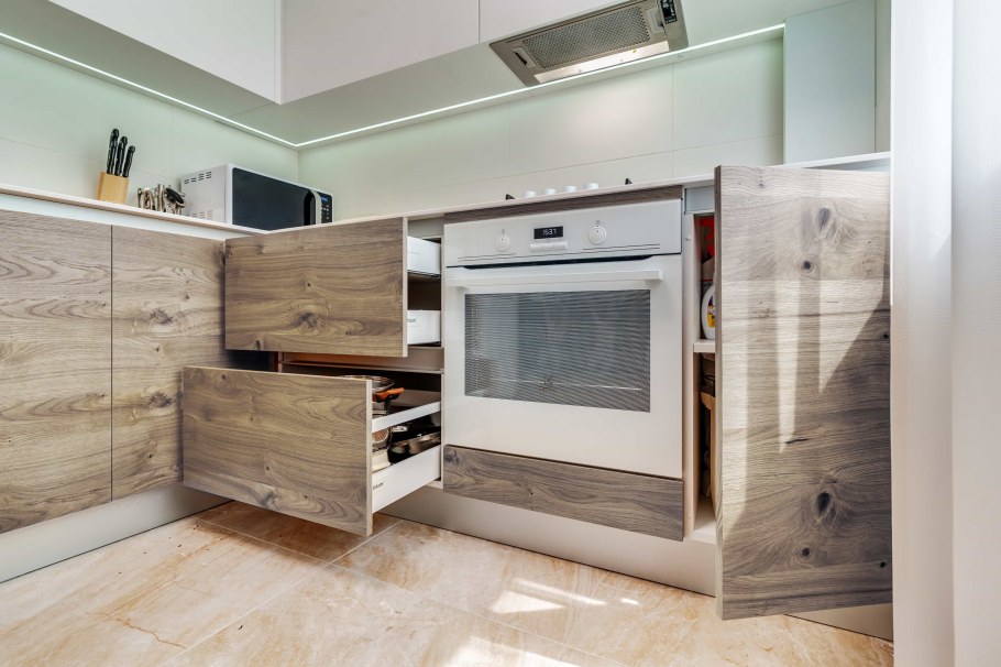 Кухня деми 1.8 м дуб Вотан