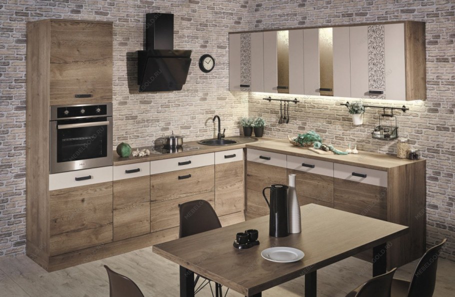 Кухонный гарнитур Винтаж Горизонт