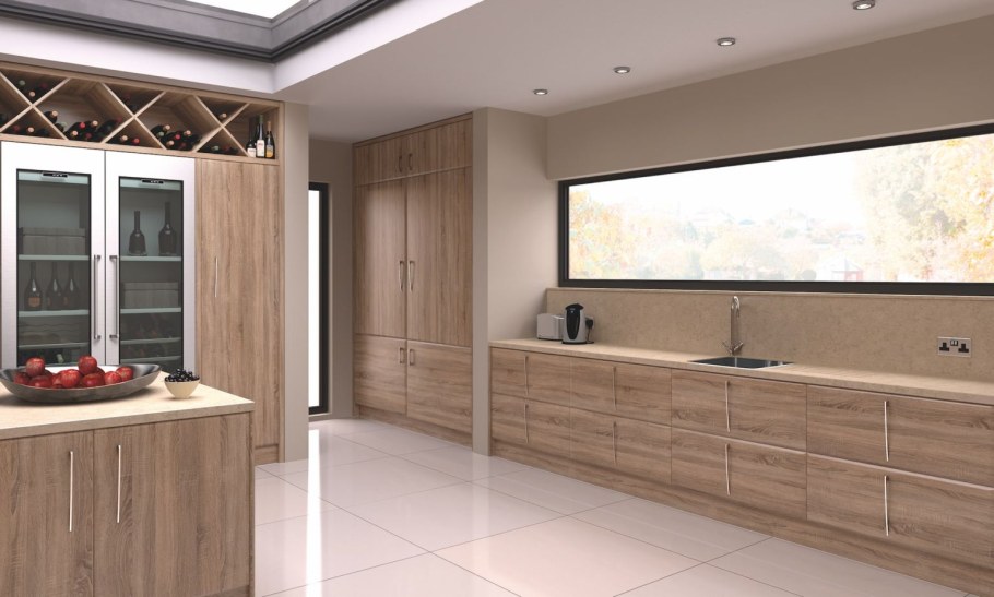 Дуб Бардолино натуральный кухня