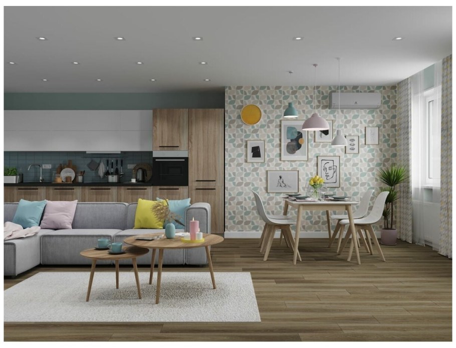 Разная мебель в комнате