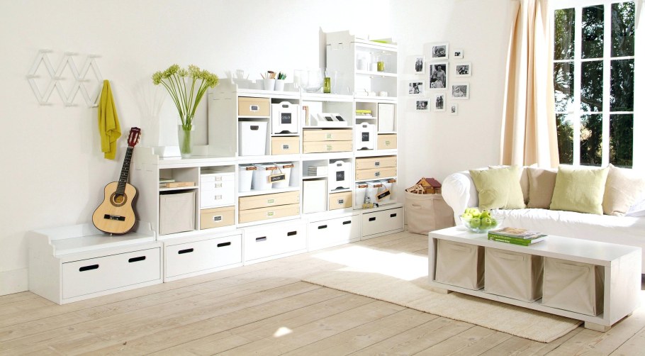 Желтые стены в интерьере