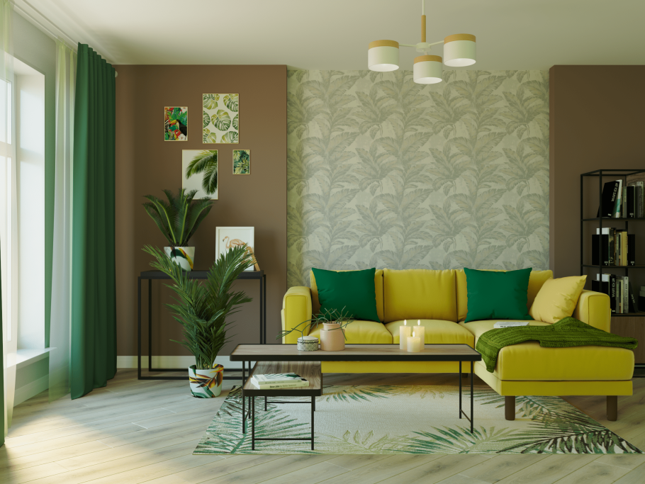 Гостиная Амели дуб Прованс