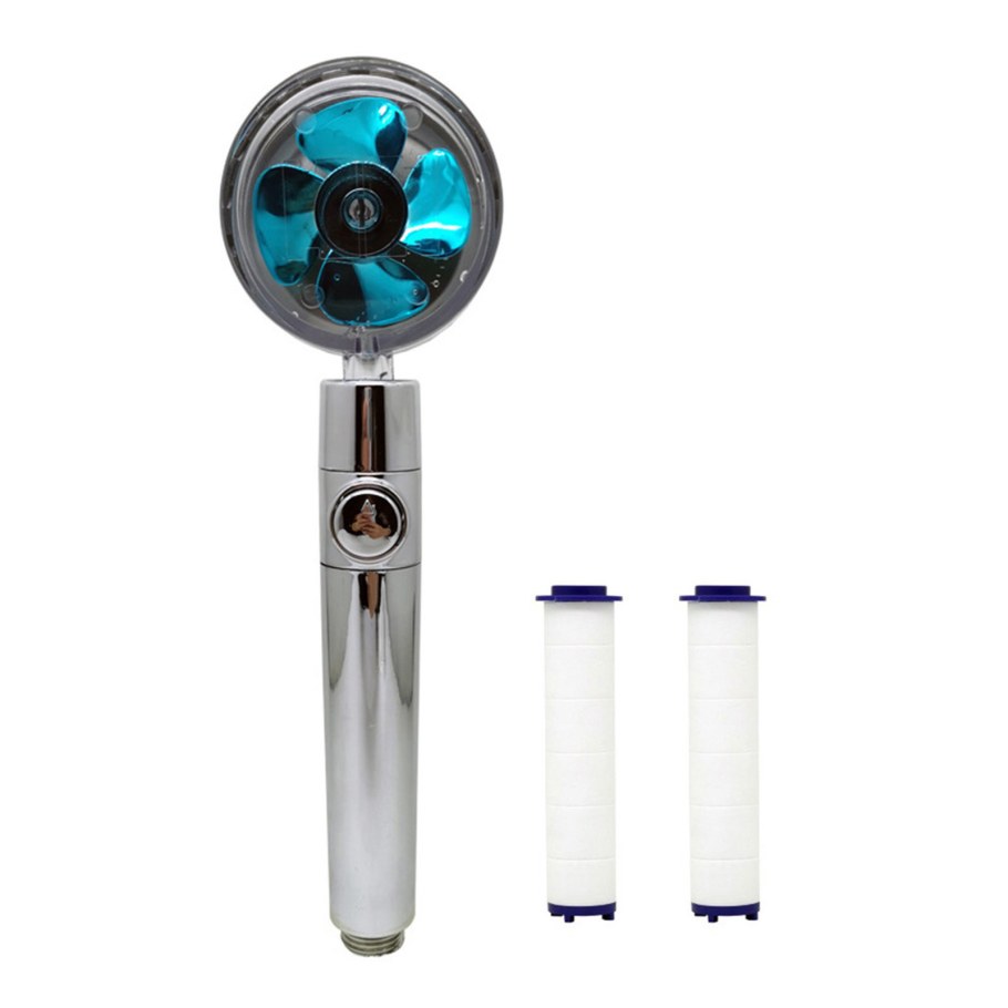 Насадка для душа с пропеллерным приводом