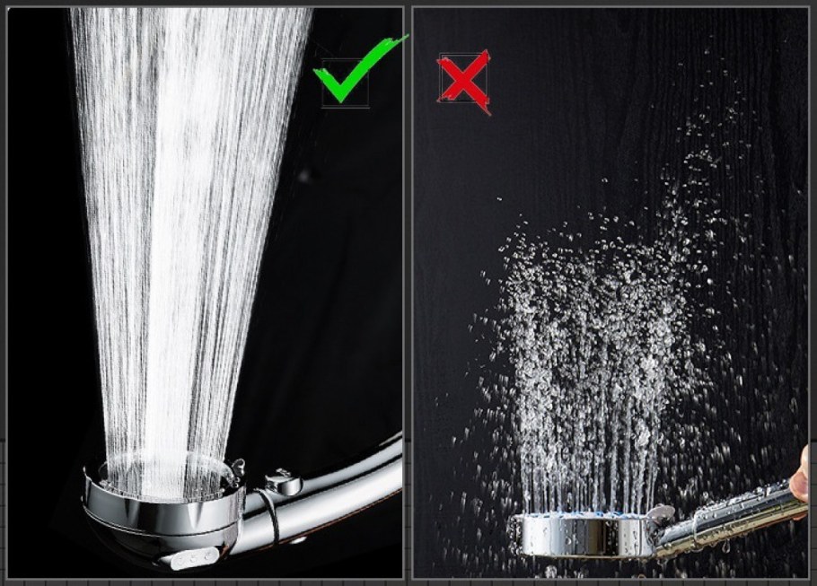 Переносной походный душ наружная USB перезаряжаемая душевая лейка,