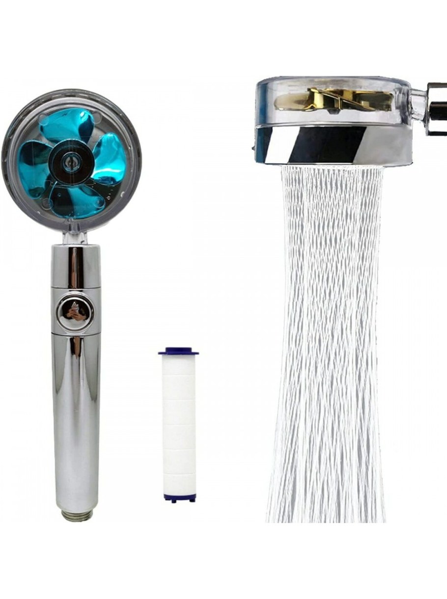 Насадка для душа с пропеллерным приводом