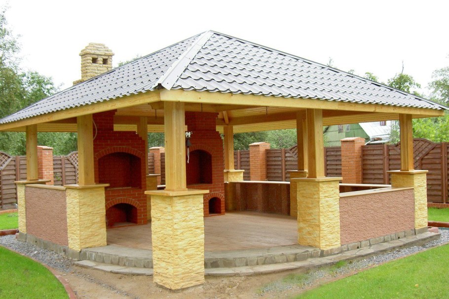 Беседка своими руками