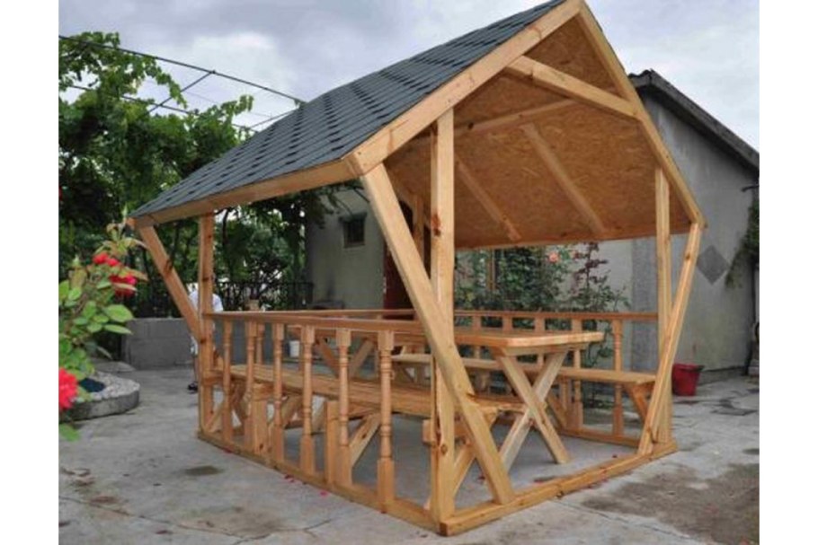 Простая беседка