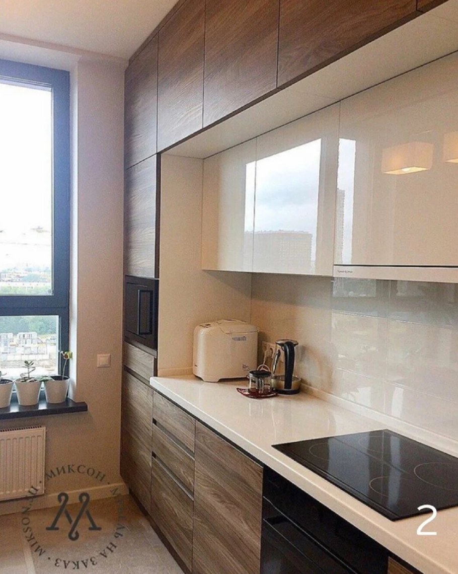 Кухня в синих тонах