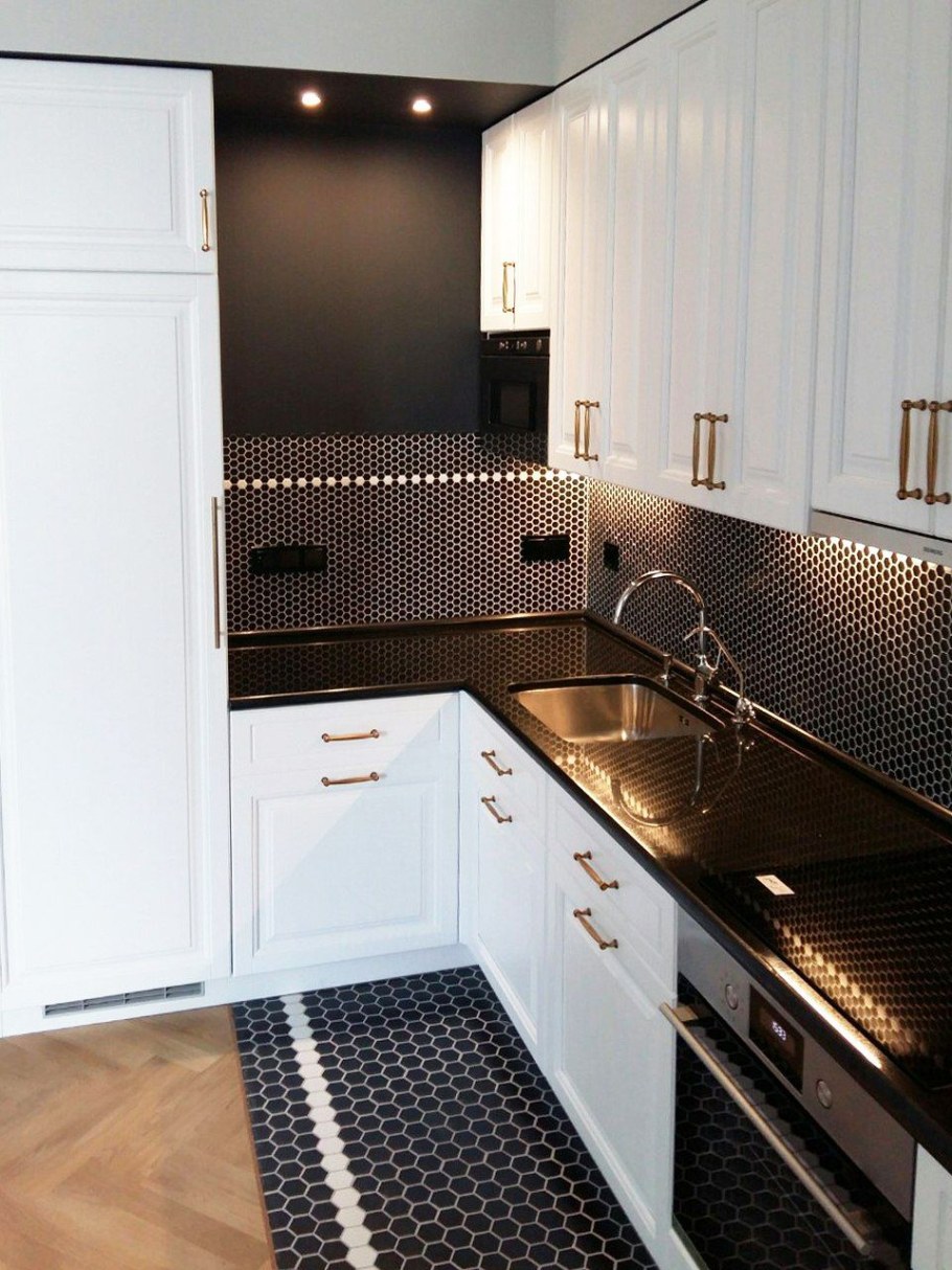 Современные кухни прямые