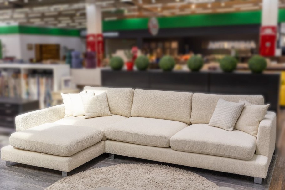 Диван релакс с оттоманкой