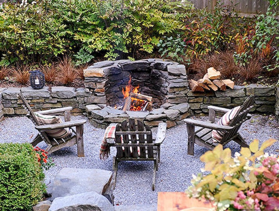 Кострище для дачи