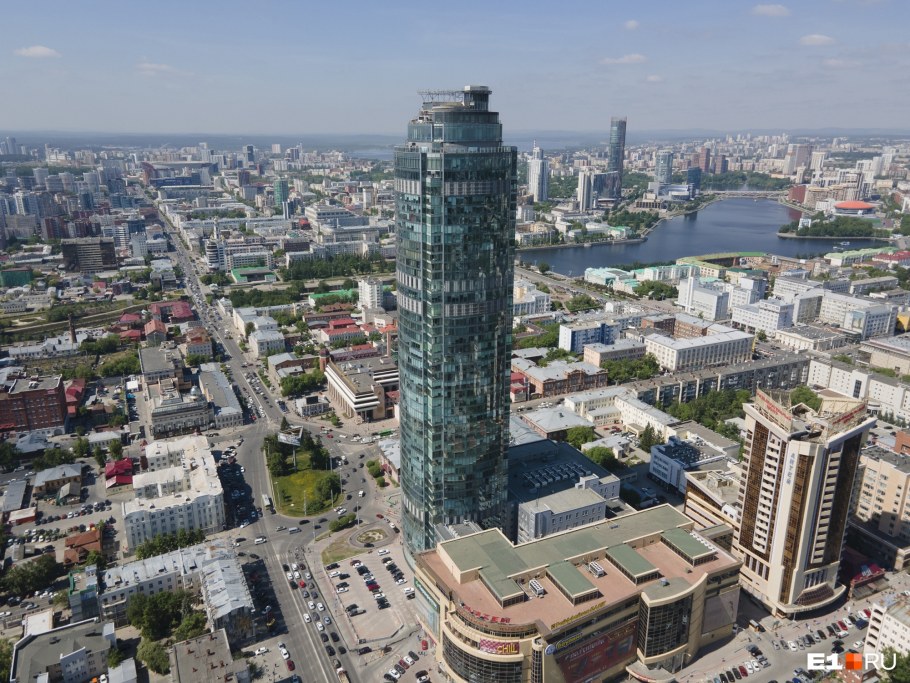 Небоскрёб Высоцкий Екатеринбург