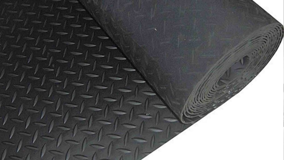 Резиновое рулонное покрытие COMEFORTE «елочка» 1,2*10м Diamond Rubber