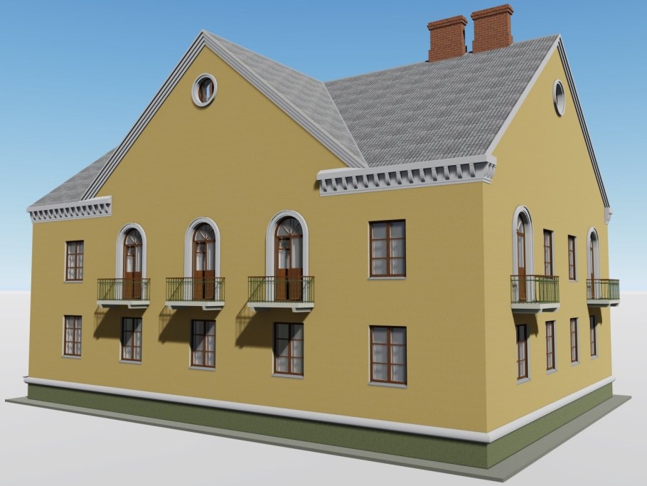 Дома построенные пленными немцами в Санкт-Петербурге