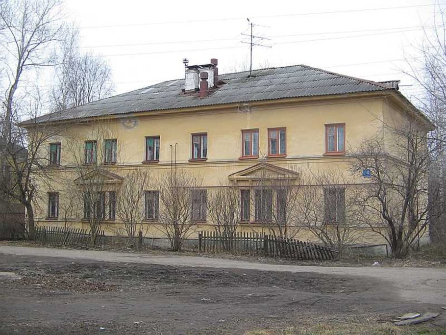 Двухэтажные дома сталинки