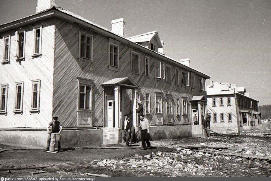 Старые дома в городе