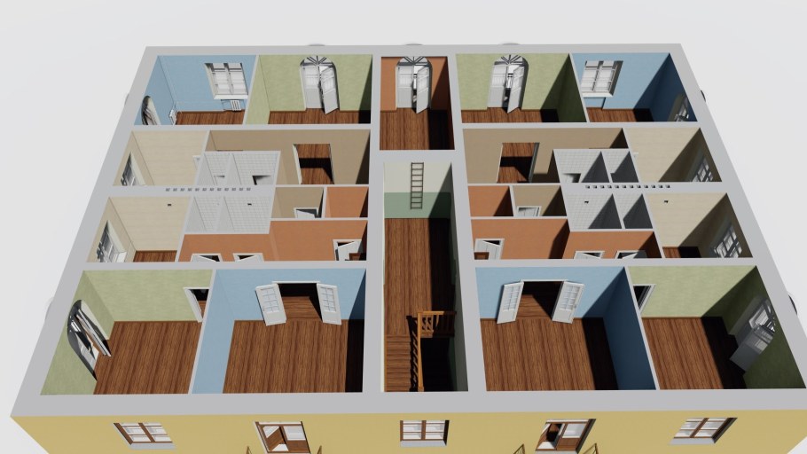 Бараки в Москве 1930е