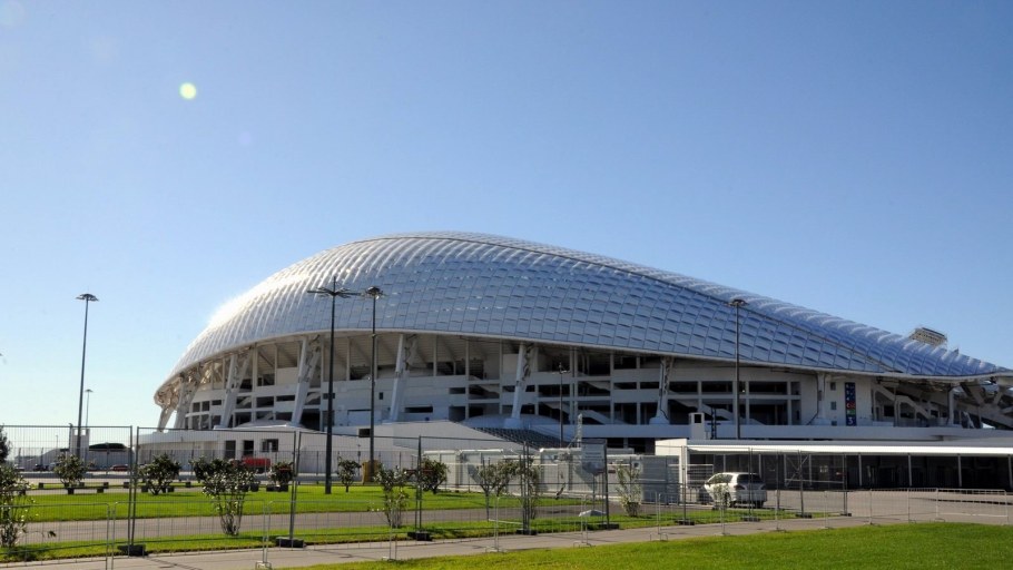 Стадион в Сочи макет