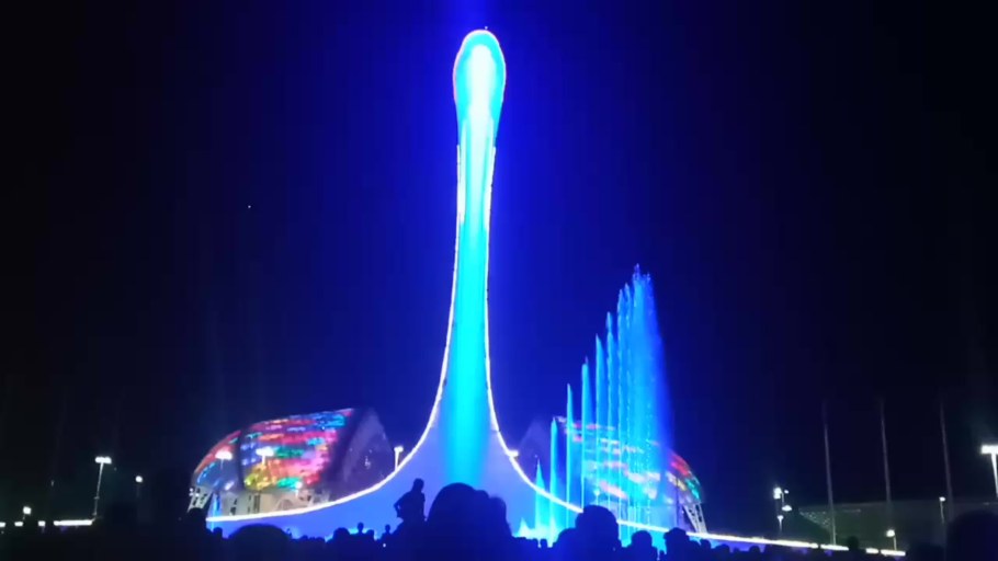 Стадион Фишт вид сверху