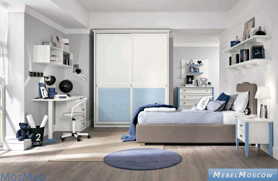 Подростковая спальня для девочки