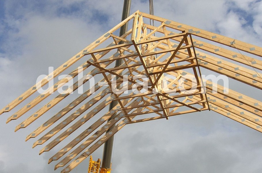 Стропильные деревянные фермы 7500