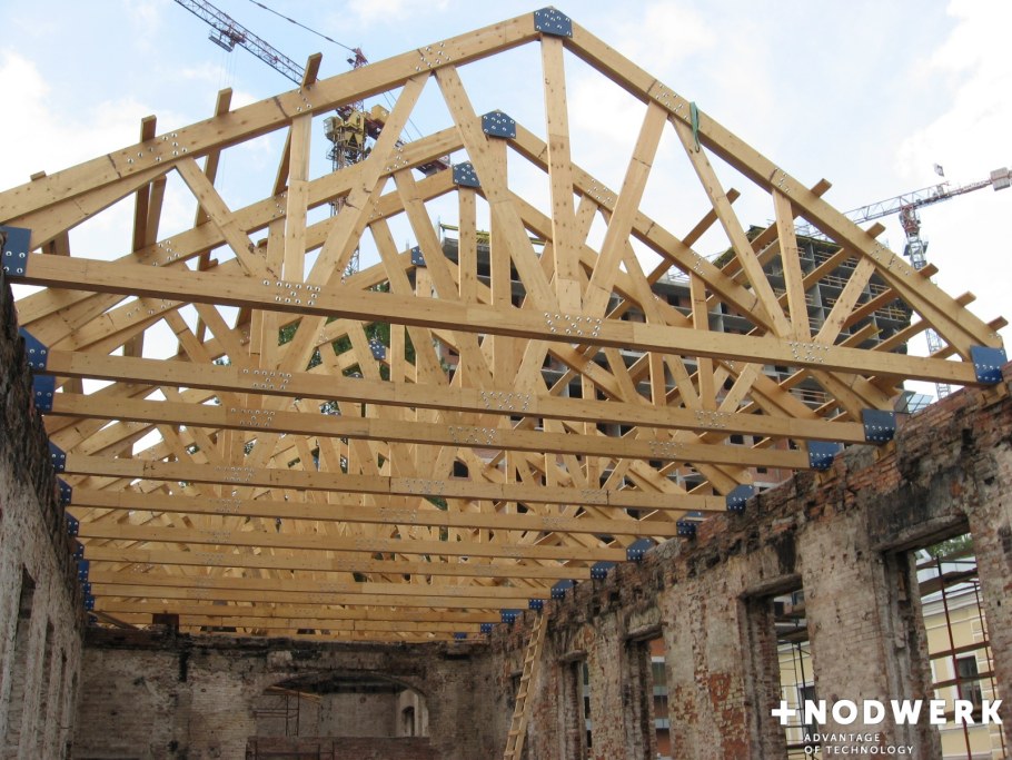 Тимбер фрейм стропила