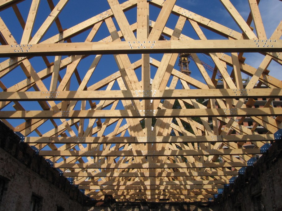 Мансардная ферма стропильная система