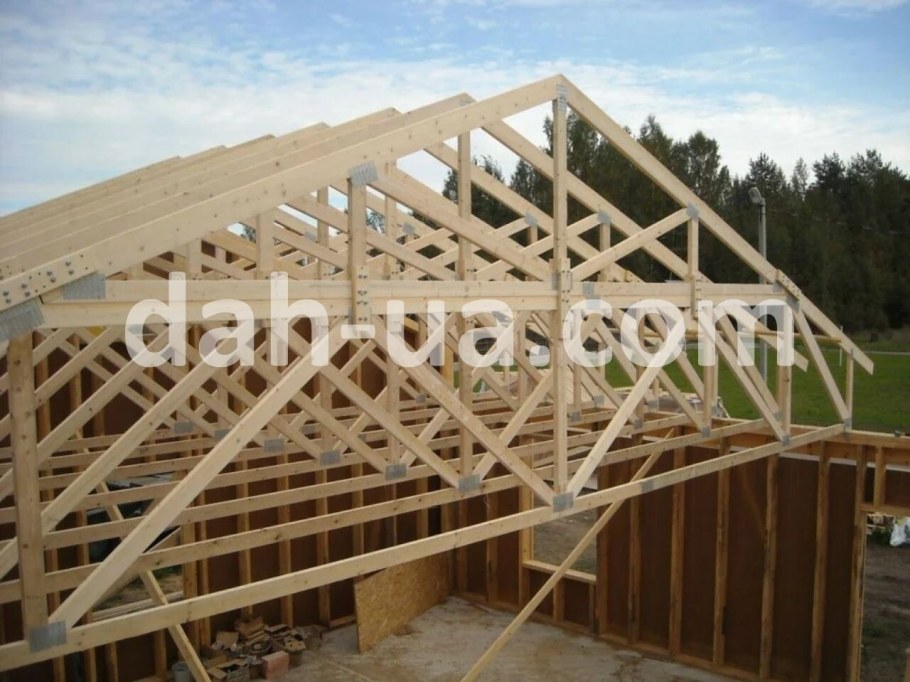 Ферма сегментная раскосная 24 м