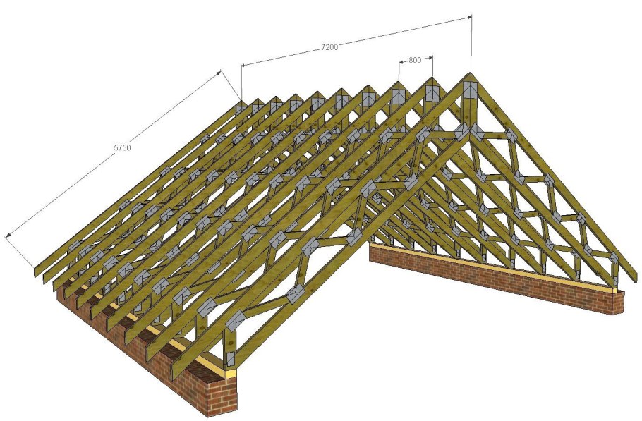 Фермы стропильные фсм18i