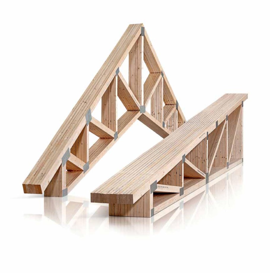 Стропильные фермы на МЗП пластинах