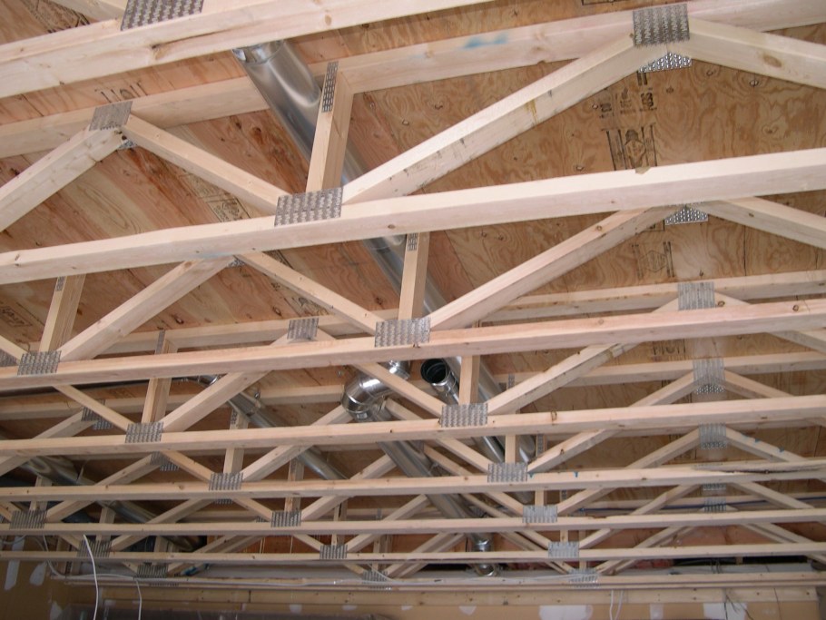 Стропильные фермы на МЗП