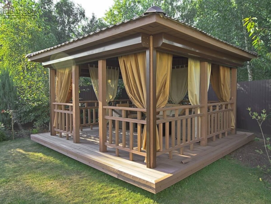 Оригинальные беседки