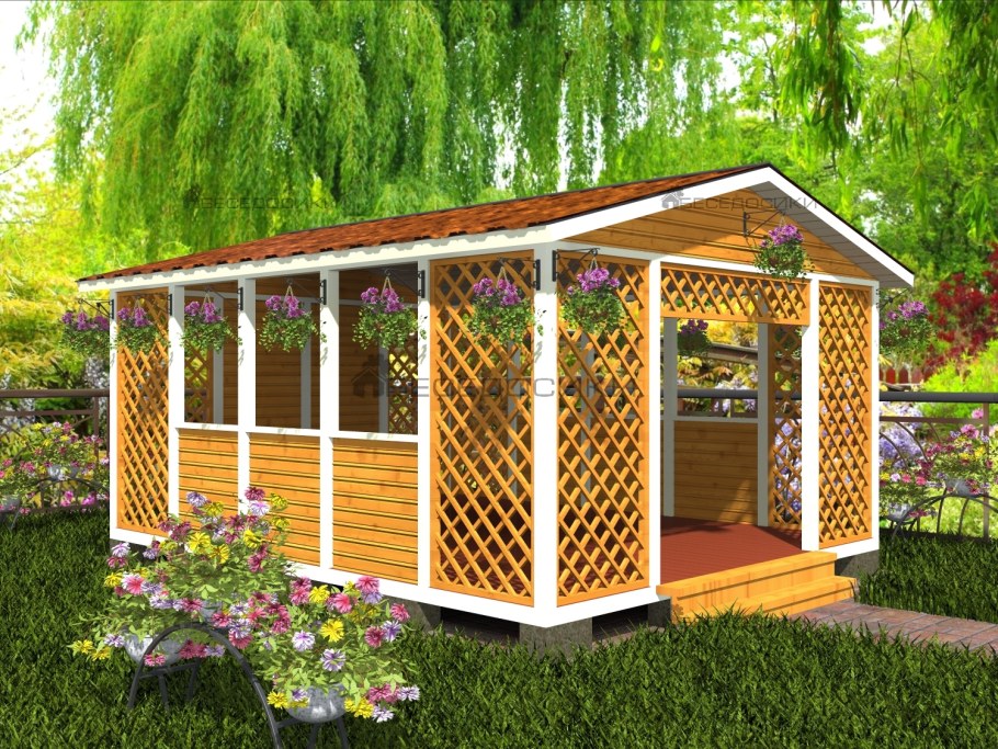Беседка патио 2020