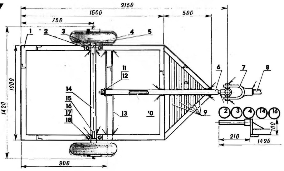 Тележка инструментальная Практик WDS-7 7 выдвижных полок (s30299025746)