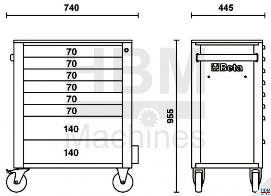Тележка для инструментов чертежи
